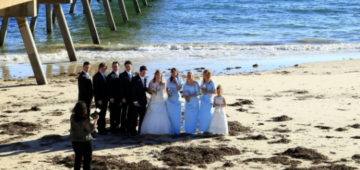 [최치선의 포토에세이] 호주 애들레이드 해안 '결혼식 풍경'