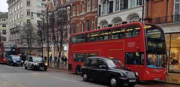 [한장의 추억] 런던의 상징 이층버스와 블랙캡