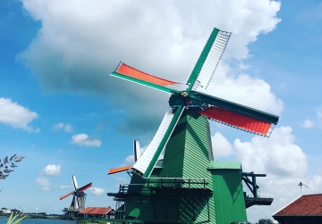 [최치선의 포토에세이] 네덜란드...잔세스칸스, 풍차가 있는 마을