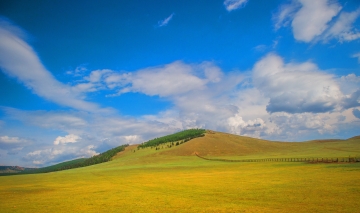 [최치선의 포토에세이] 몽골...테를지 국립공원의 초원과 하늘 그리고 산